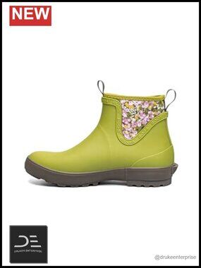 Waterproof Pull-On Chelsea Boots with Rubber Upper